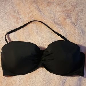 36/38 C Black Bikini Top